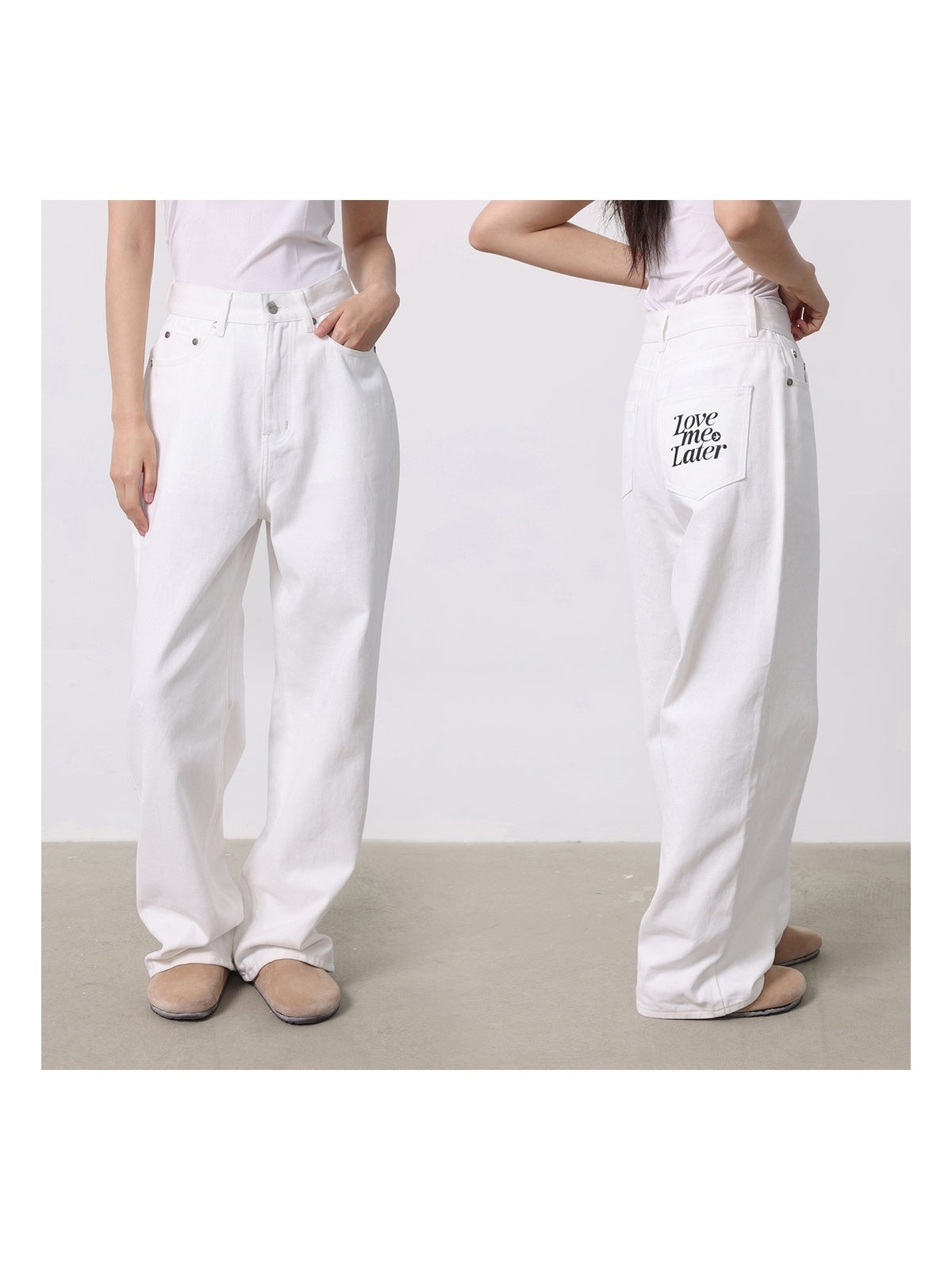 Heavyweight Graphic Baggy Jeans product image
