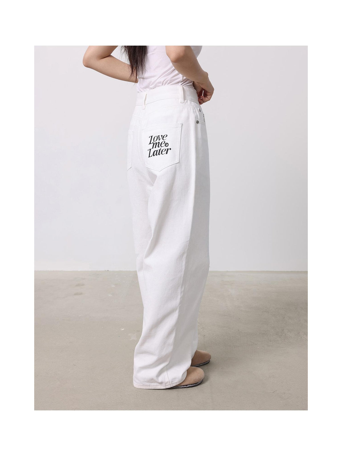Heavyweight Graphic Baggy Jeans product image