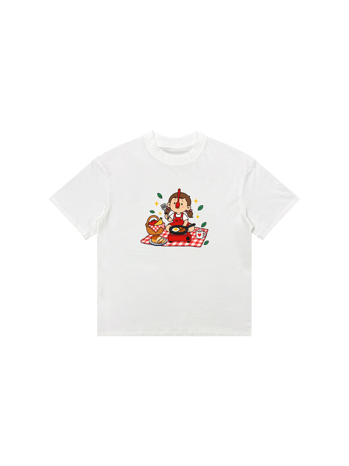 Holiday Feast Cartoon Graphic T-Shirt product image