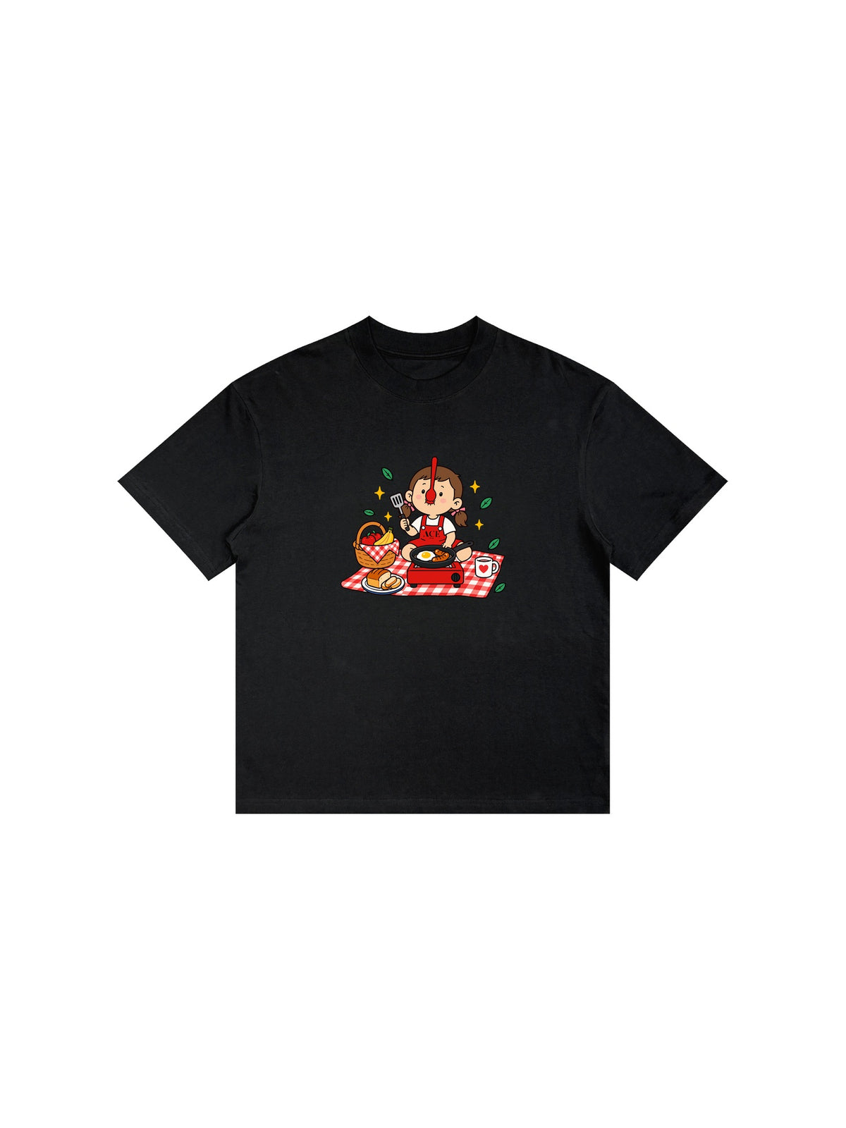 Holiday Feast Cartoon Graphic T-Shirt product image