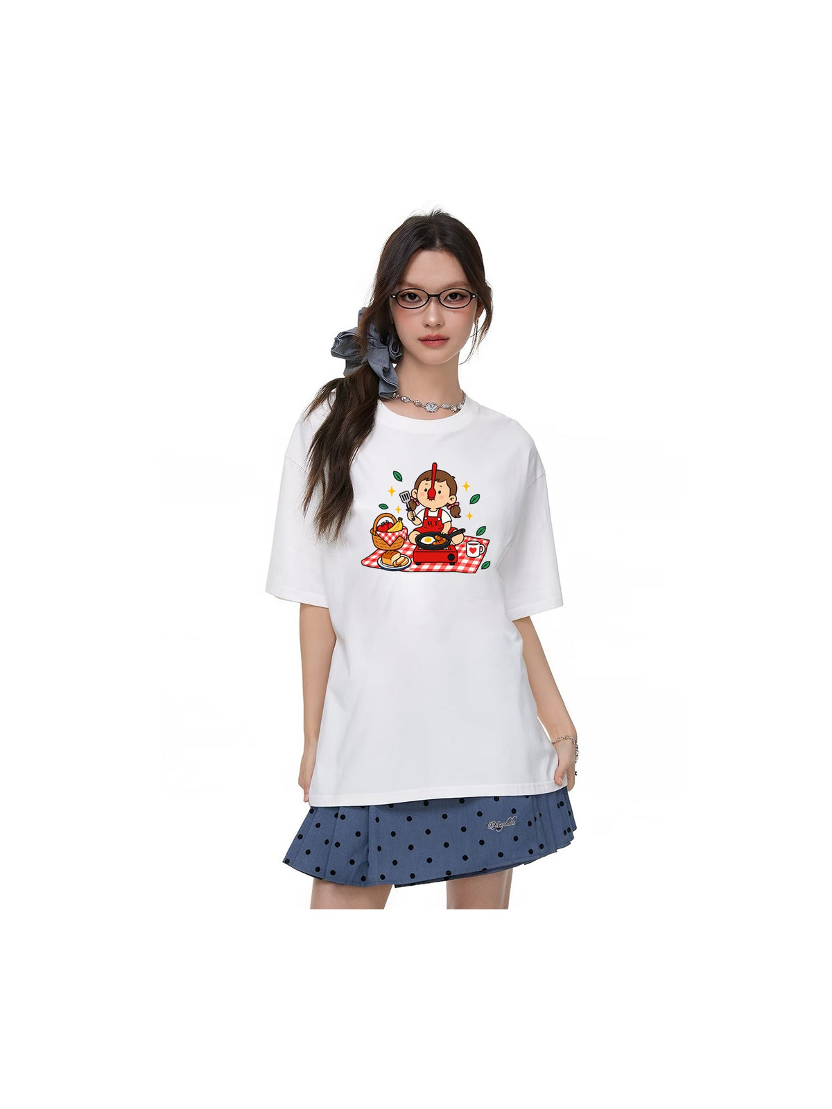 Holiday Feast Cartoon Graphic T-Shirt product image