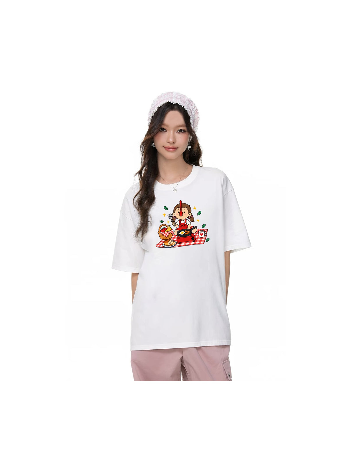 Holiday Feast Cartoon Graphic T-Shirt product image