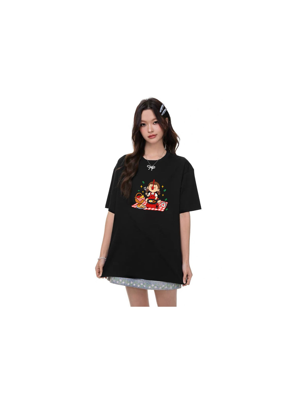 Holiday Feast Cartoon Graphic T-Shirt product image