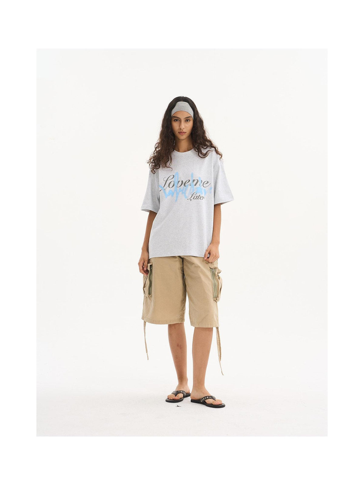 Layered Script Graphic T-Shirt product image