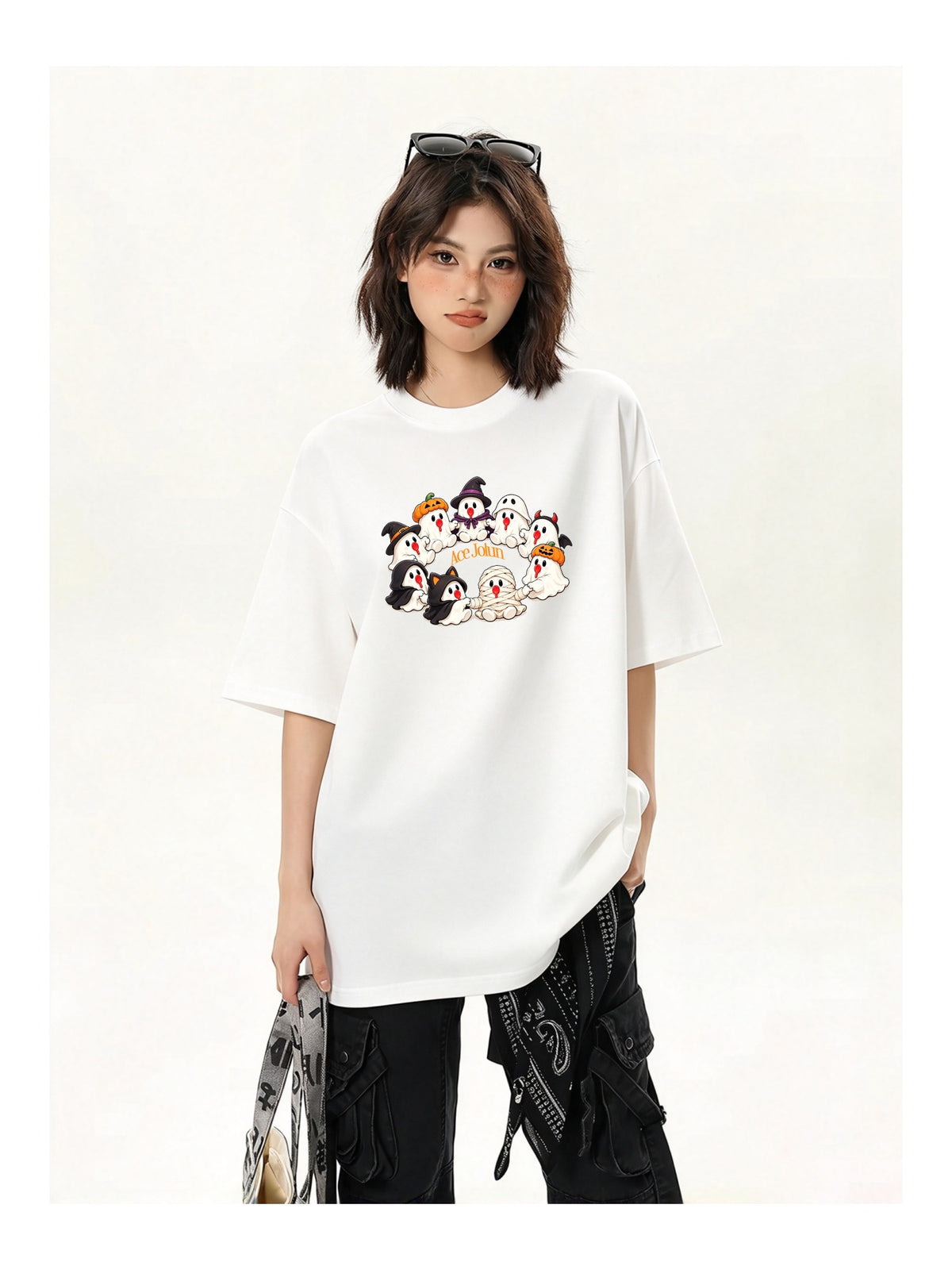 Lucky Cat Party Graphic T-Shirt product image