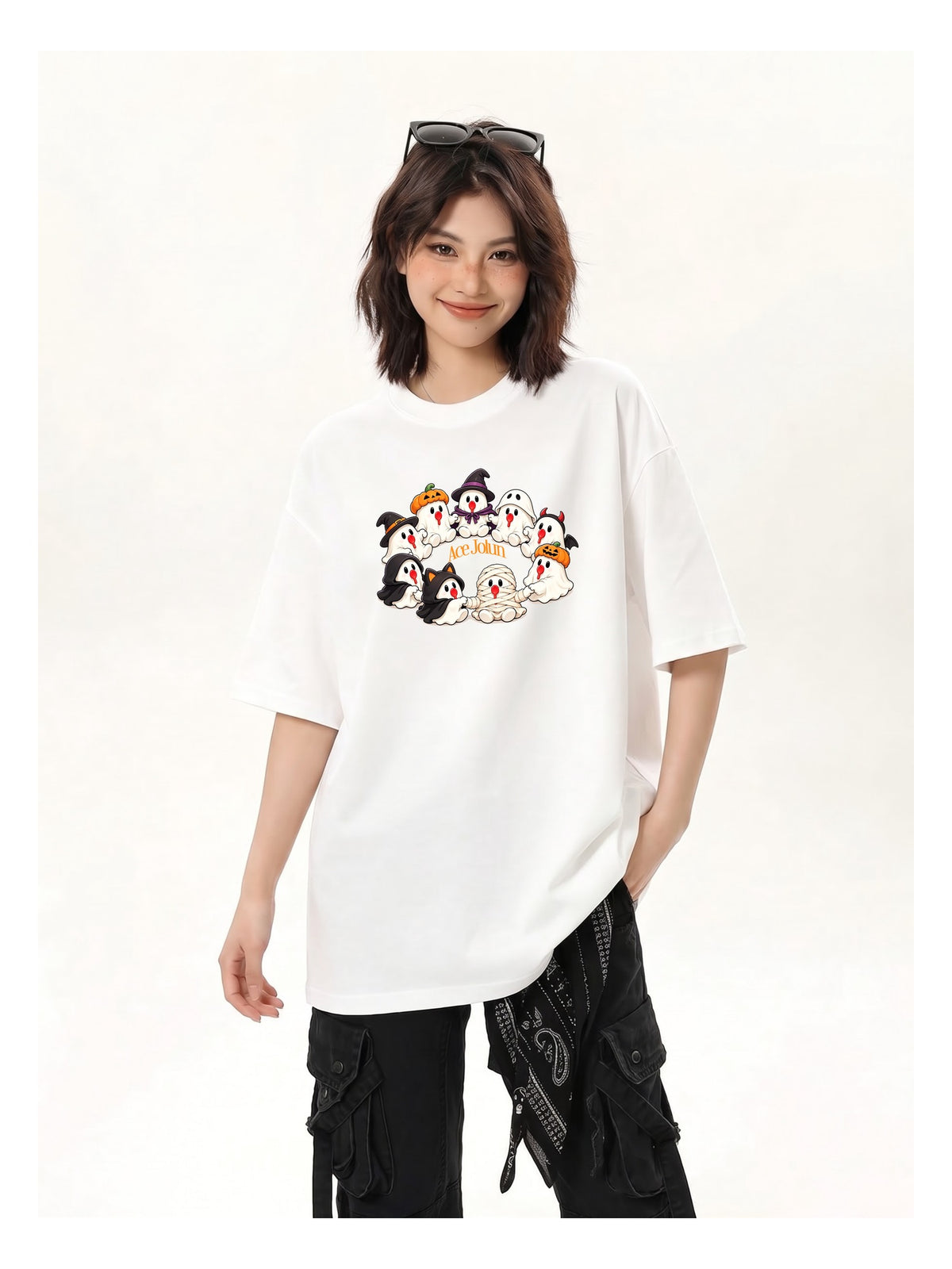 Lucky Cat Party Graphic T-Shirt product image