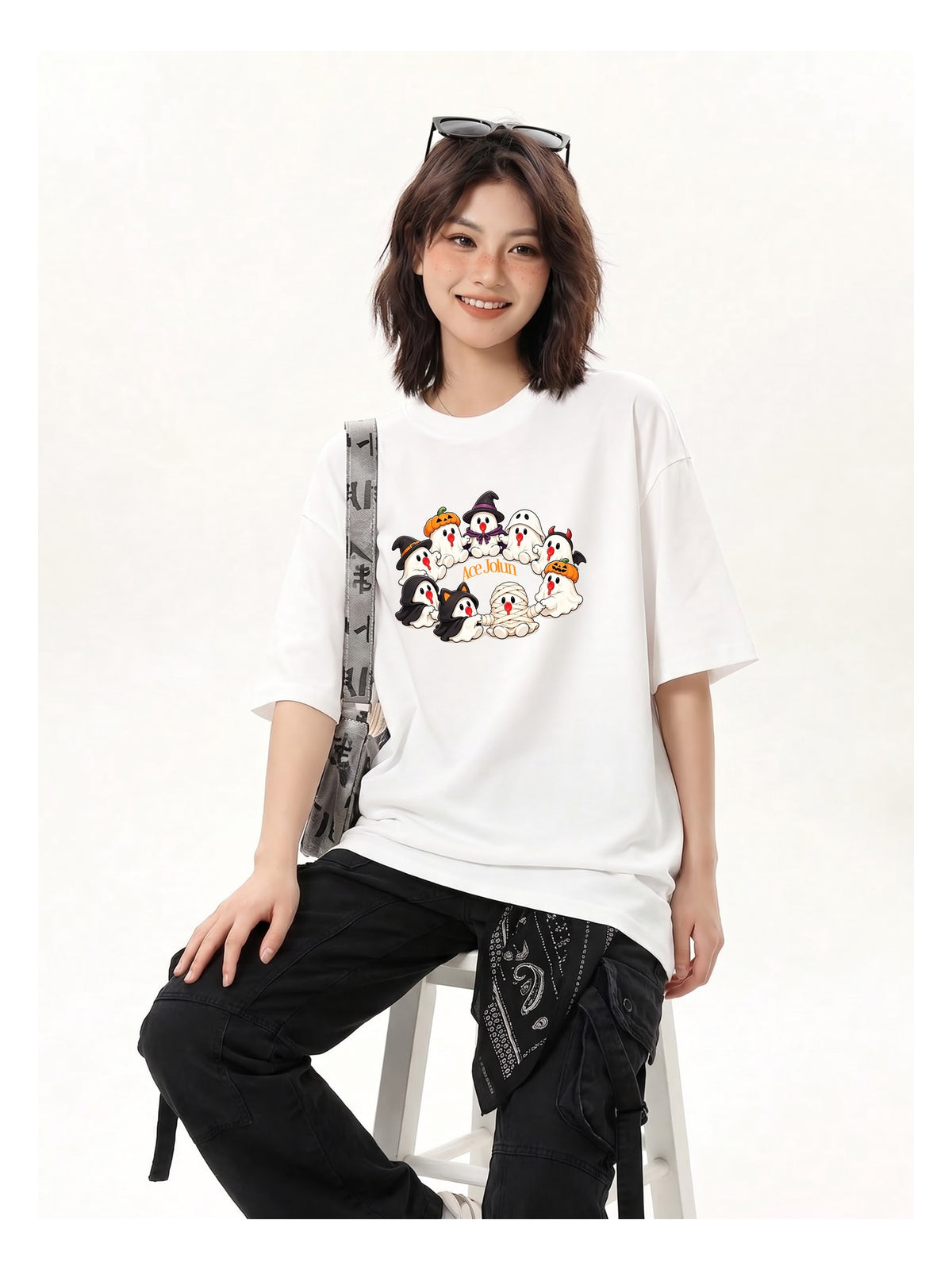Lucky Cat Party Graphic T-Shirt product image