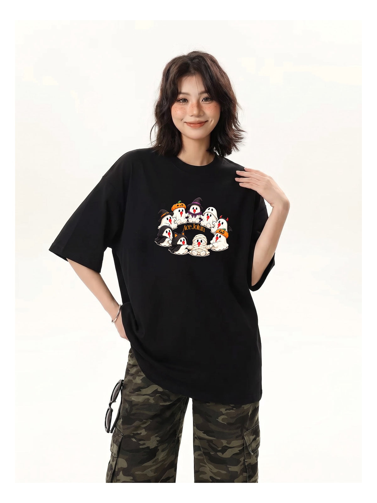 Lucky Cat Party Graphic T-Shirt product image