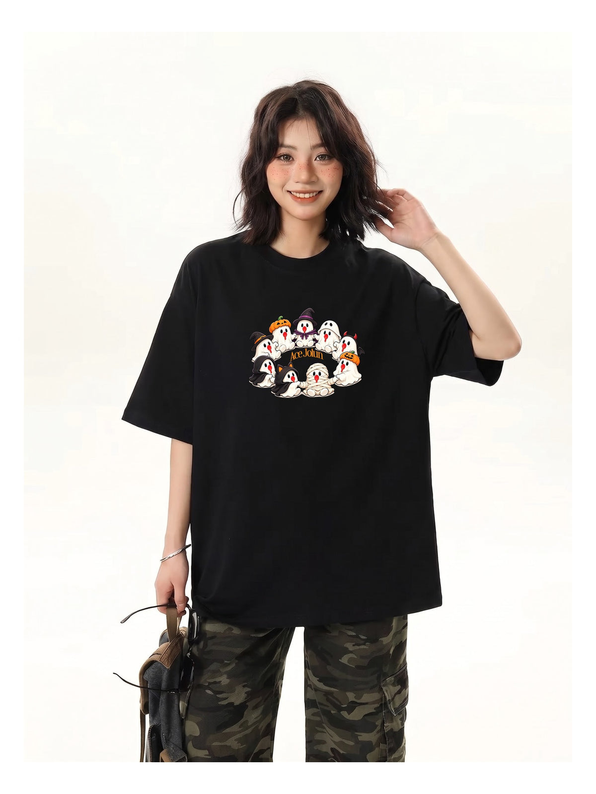 Lucky Cat Party Graphic T-Shirt product image