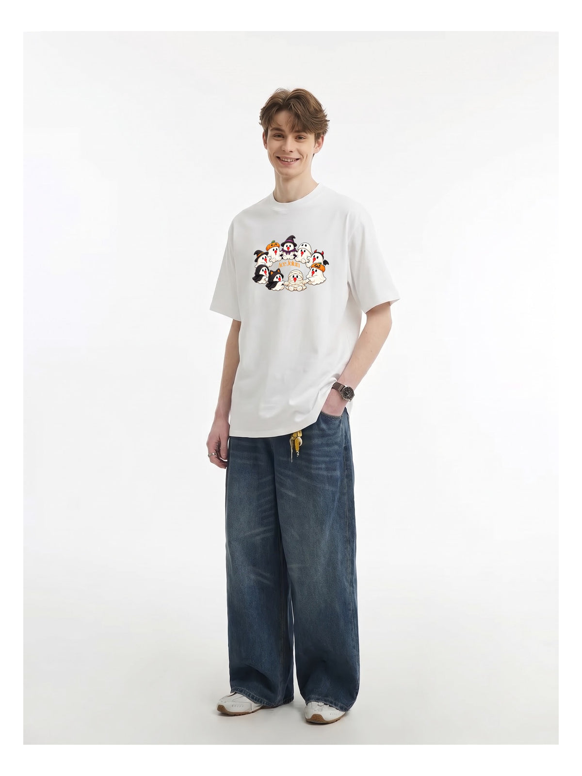 Lucky Cat Party Graphic T-Shirt product image