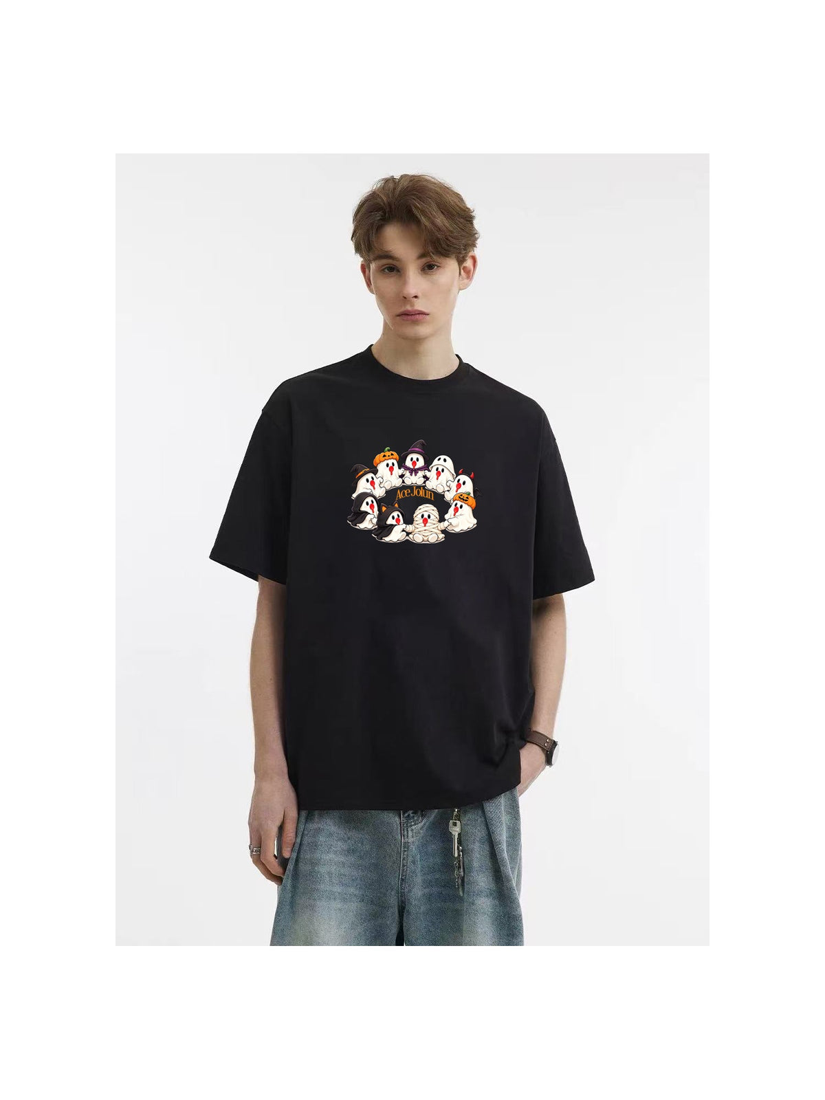 Lucky Cat Party Graphic T-Shirt product image