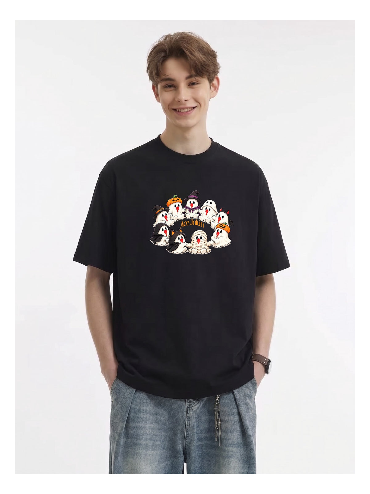 Lucky Cat Party Graphic T-Shirt product image