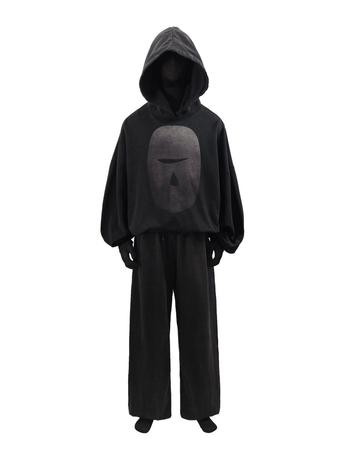 Moonlight Mask Graphic Hoodie product view 2