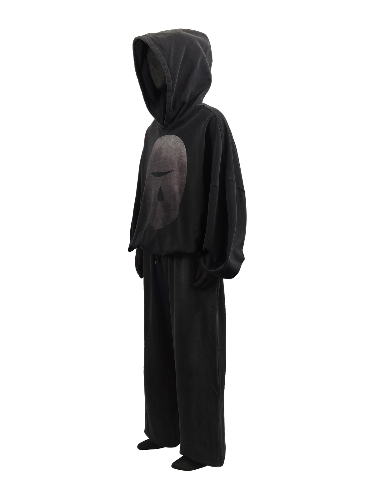 Moonlight Mask Graphic Hoodie product view 3