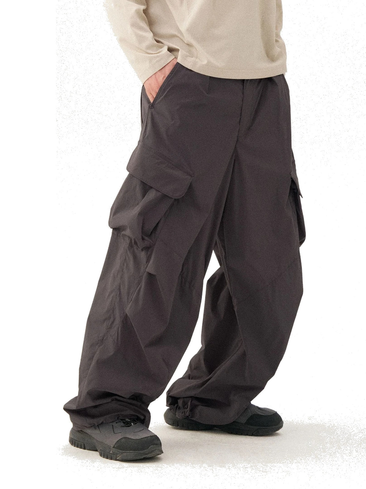 Multi-Pocket Parachute Cargo Pants product image