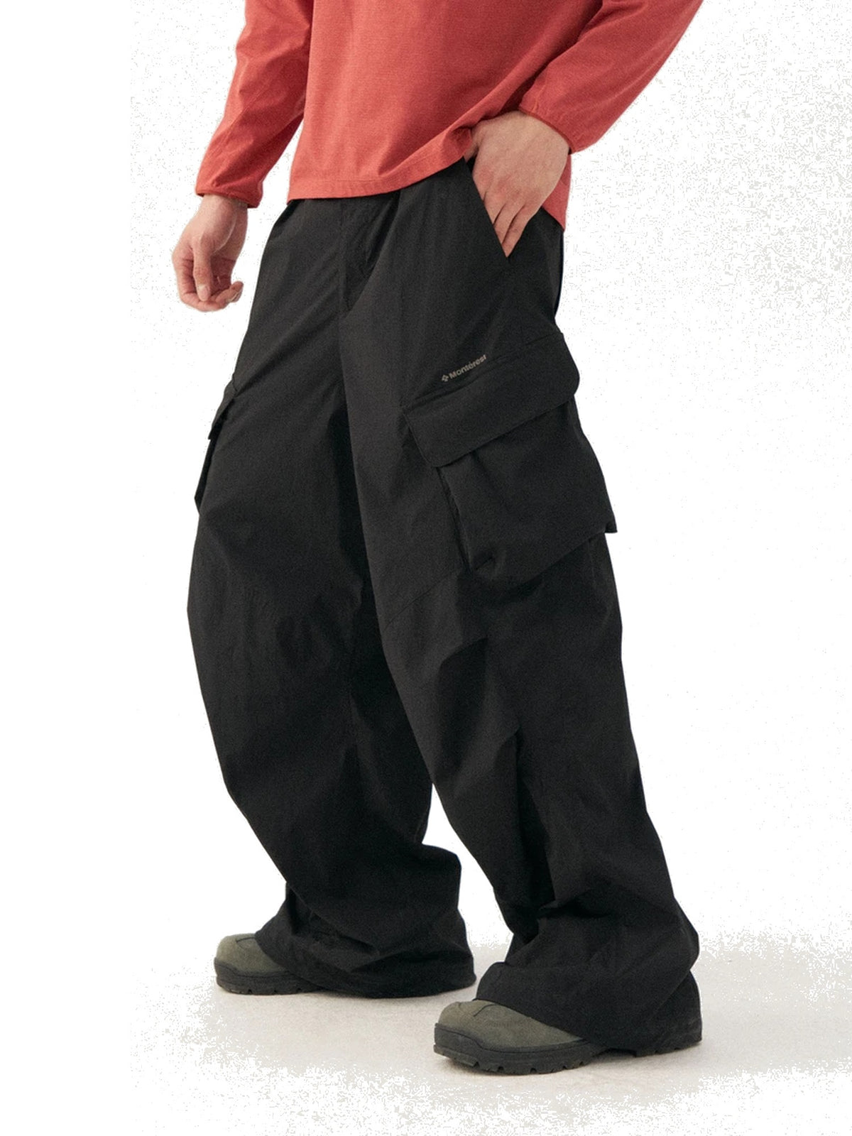 Multi-Pocket Parachute Cargo Pants product image