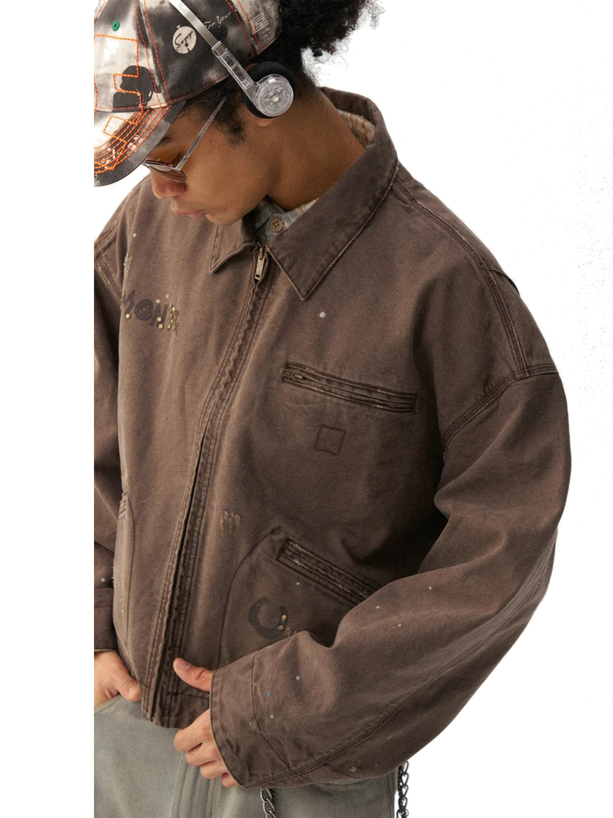 Printed Detroit Work Jacket product image