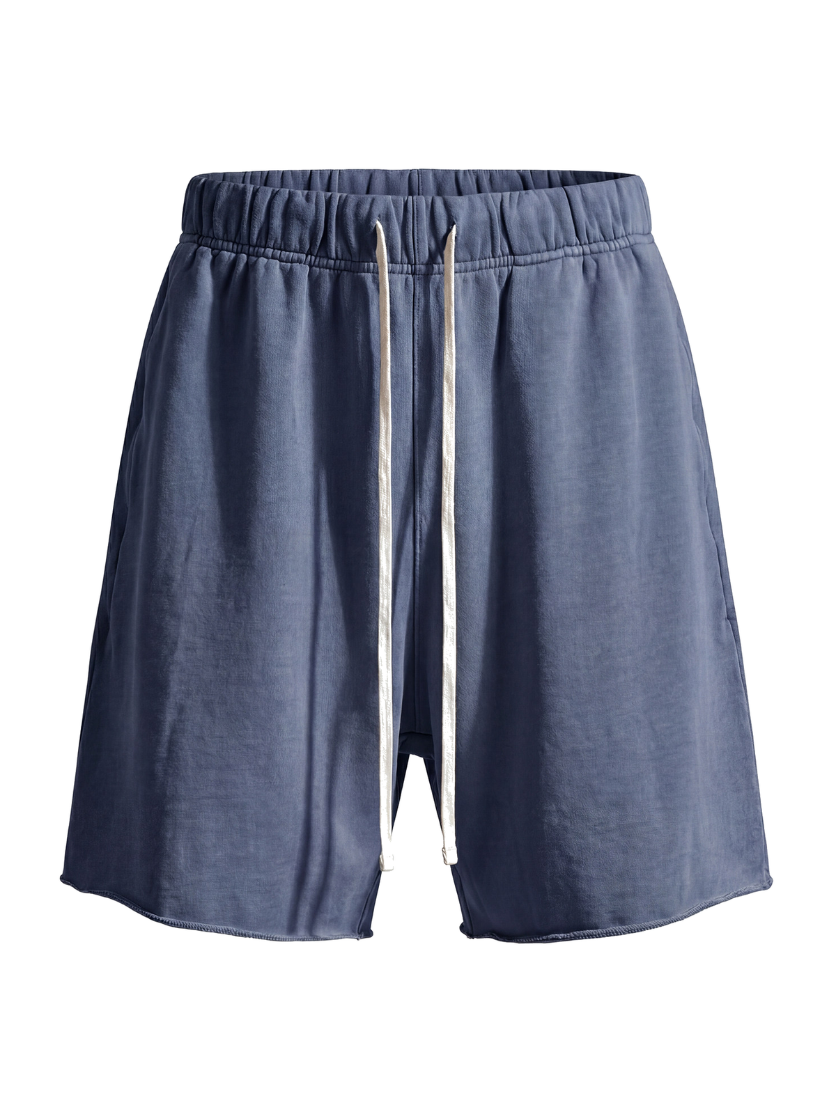 Raw-Hem Relaxed Sweat Shorts product view 6