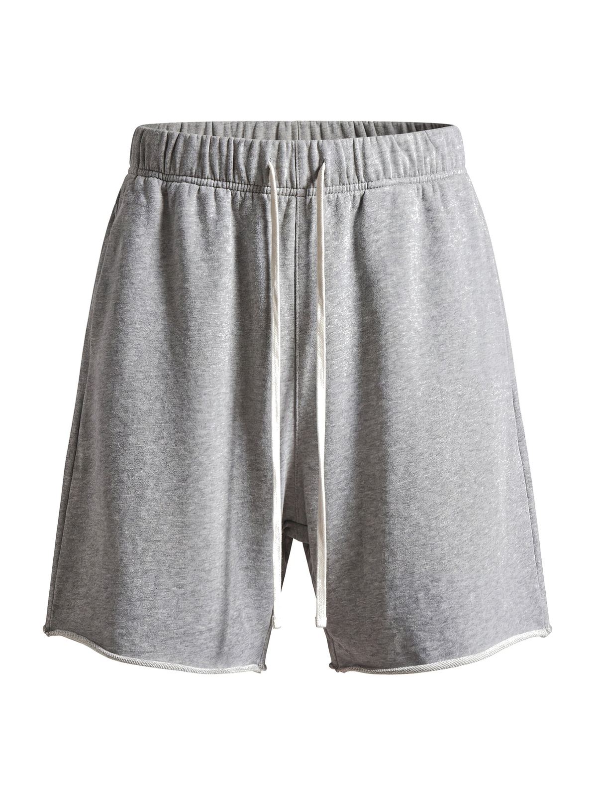 Raw-Hem Relaxed Sweat Shorts product view 8