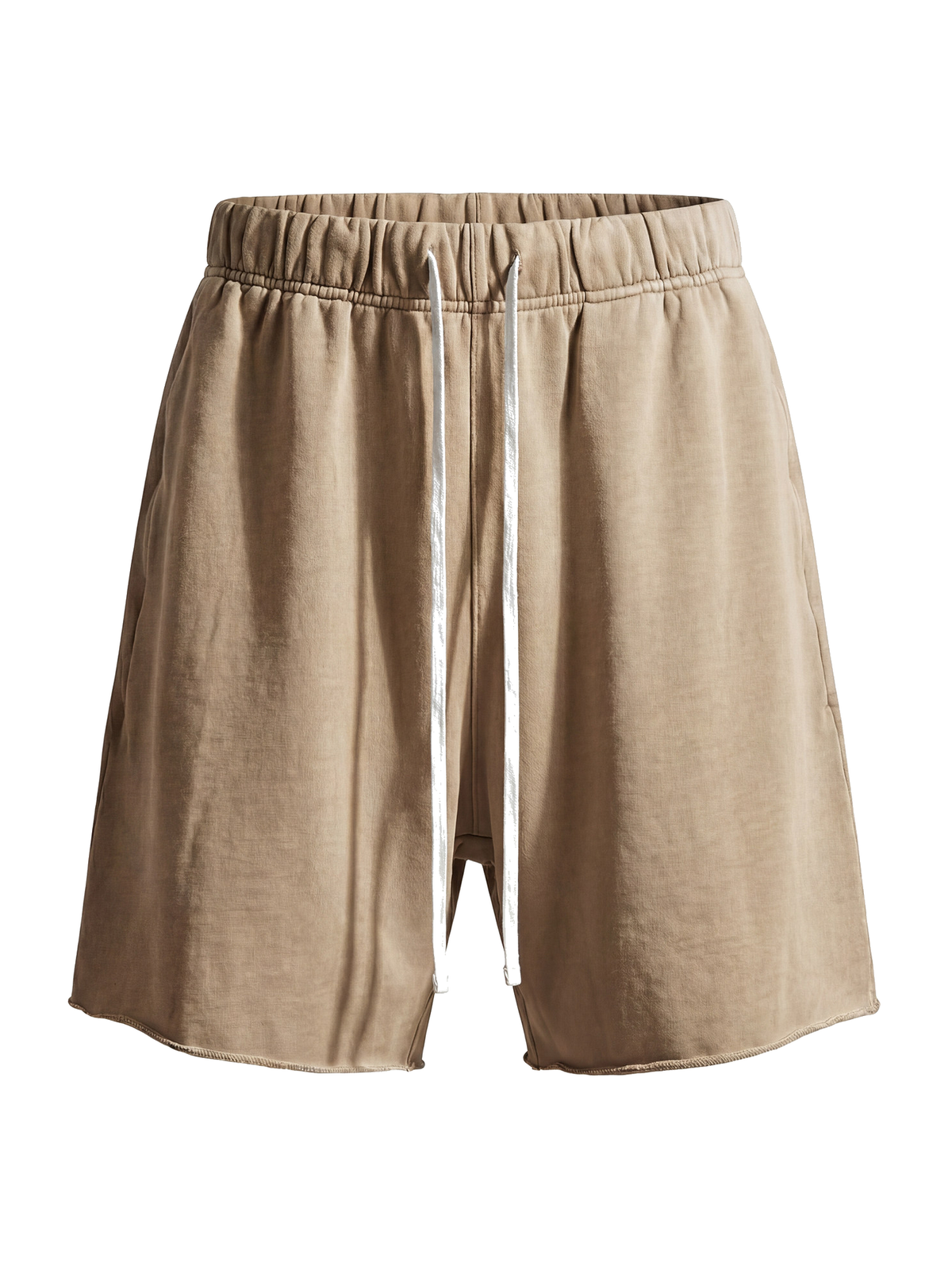 Raw-Hem Relaxed Sweat Shorts product view 9