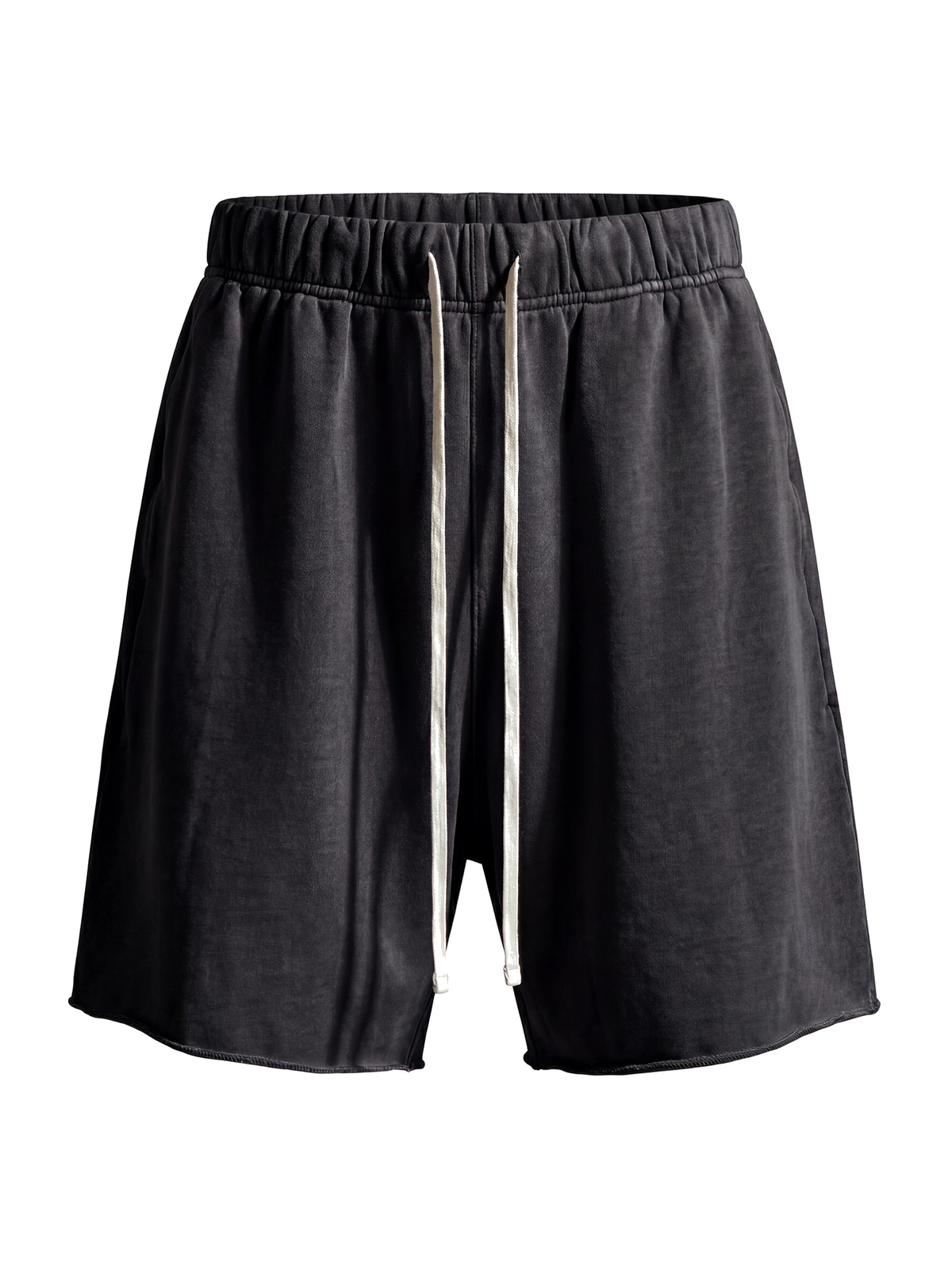 Raw-Hem Relaxed Sweat Shorts product view 10