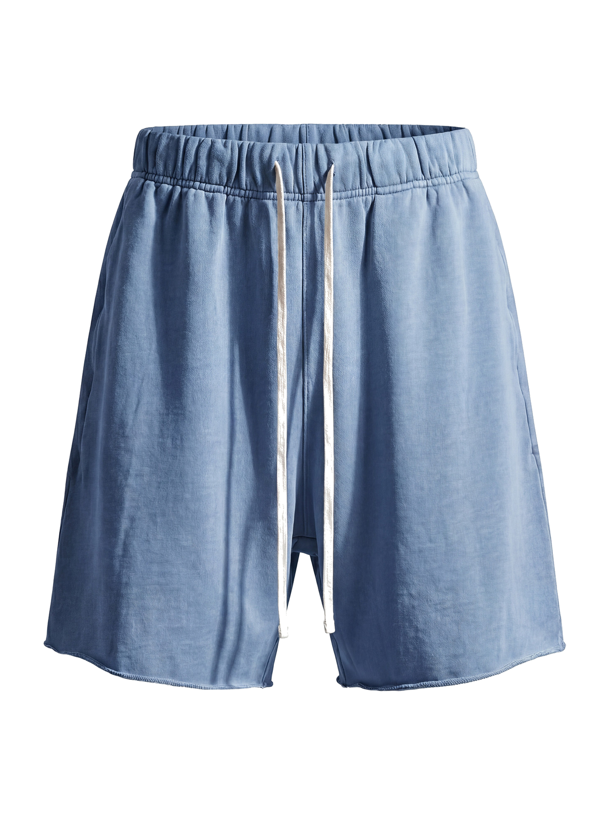 Raw-Hem Relaxed Sweat Shorts product view 11
