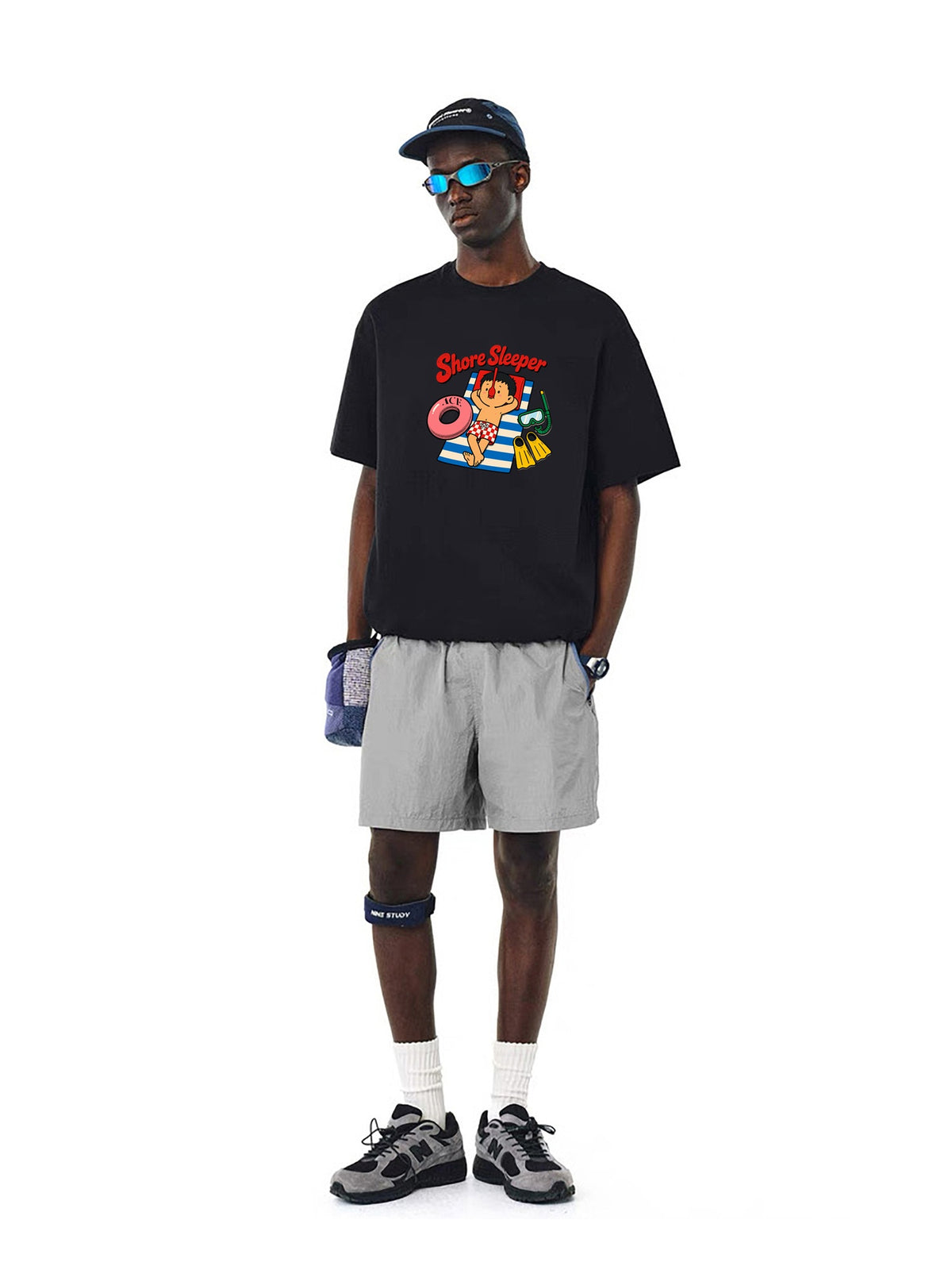 Shore Sleeper Retro Graphic T-Shirt product image
