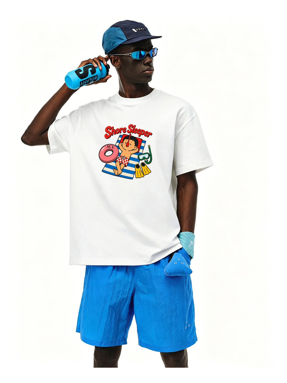 Shore Sleeper Retro Graphic T-Shirt product image