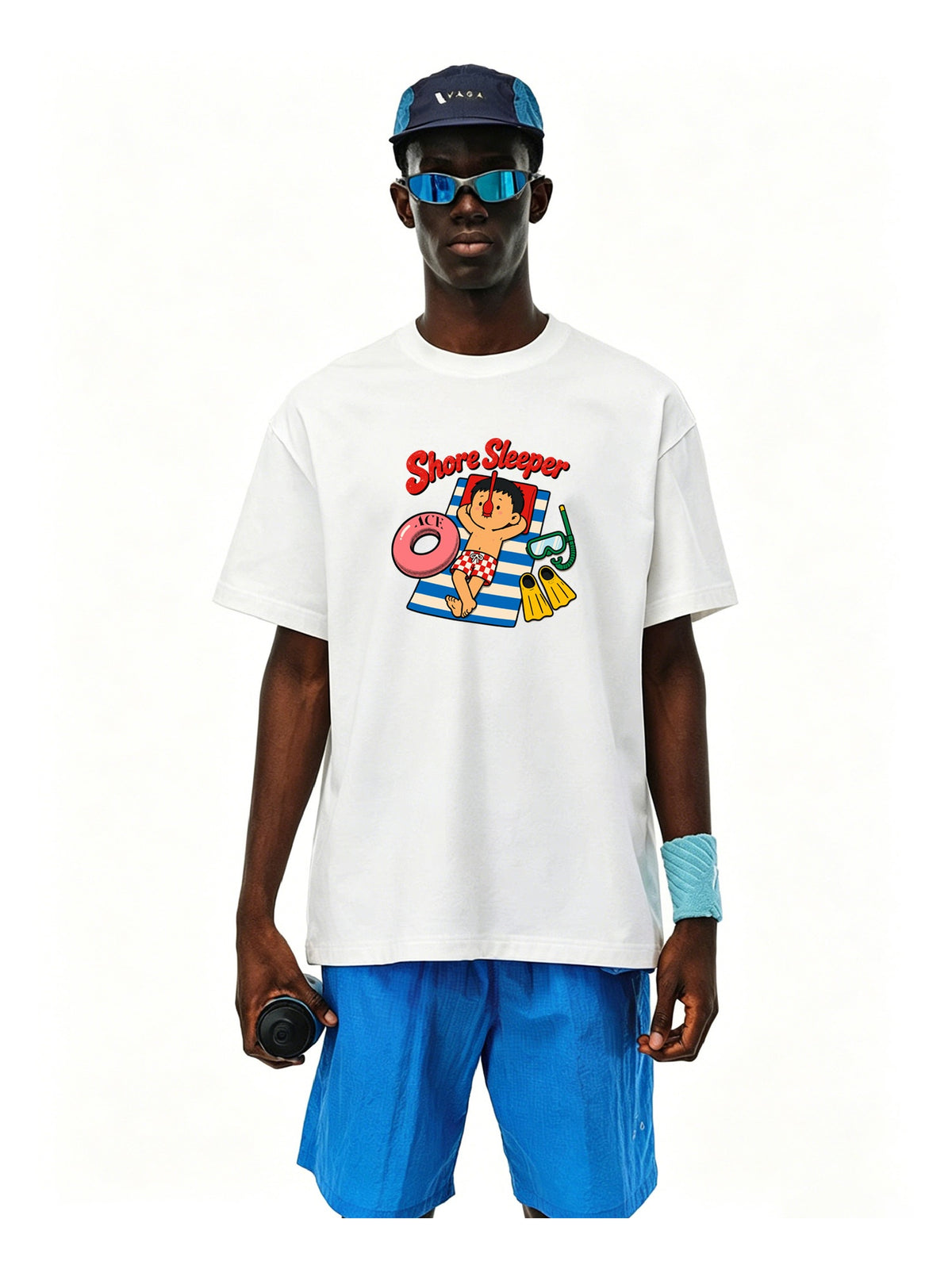 Shore Sleeper Retro Graphic T-Shirt product image