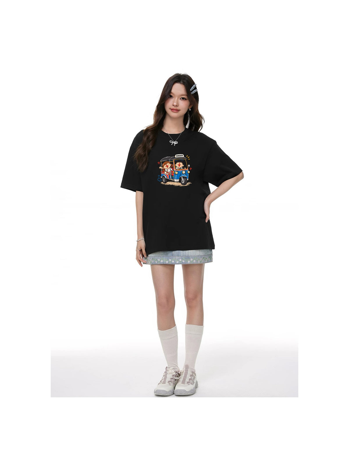 Snack Truck Cartoon Graphic T-Shirt product image