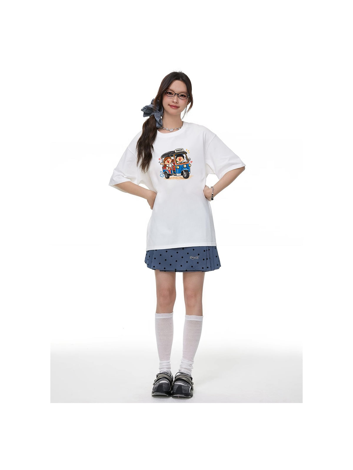 Snack Truck Cartoon Graphic T-Shirt product image