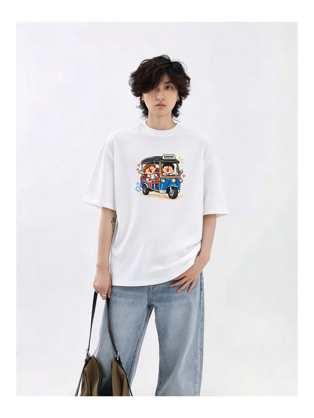 Snack Truck Cartoon Graphic T-Shirt product image