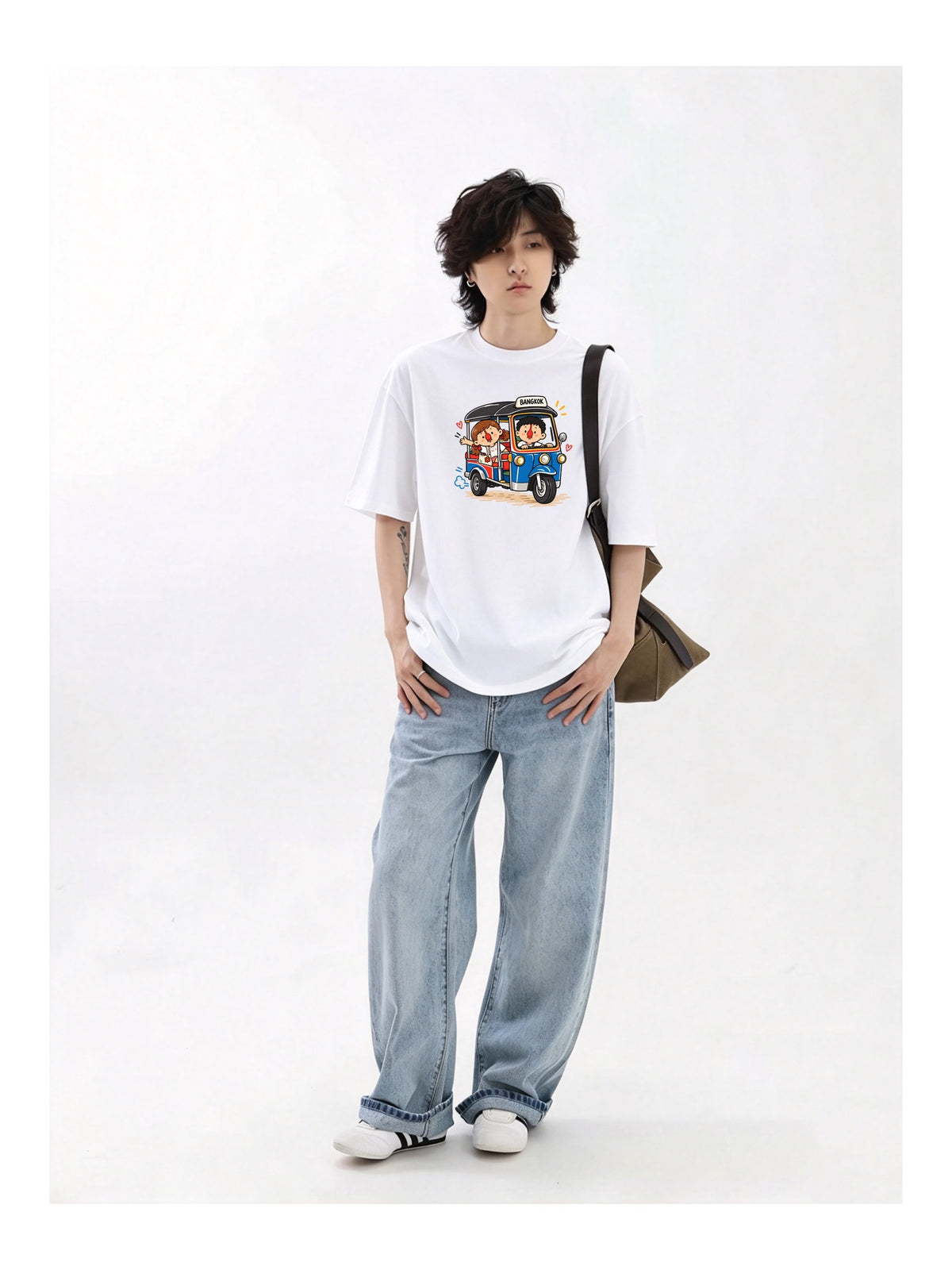 Snack Truck Cartoon Graphic T-Shirt product image