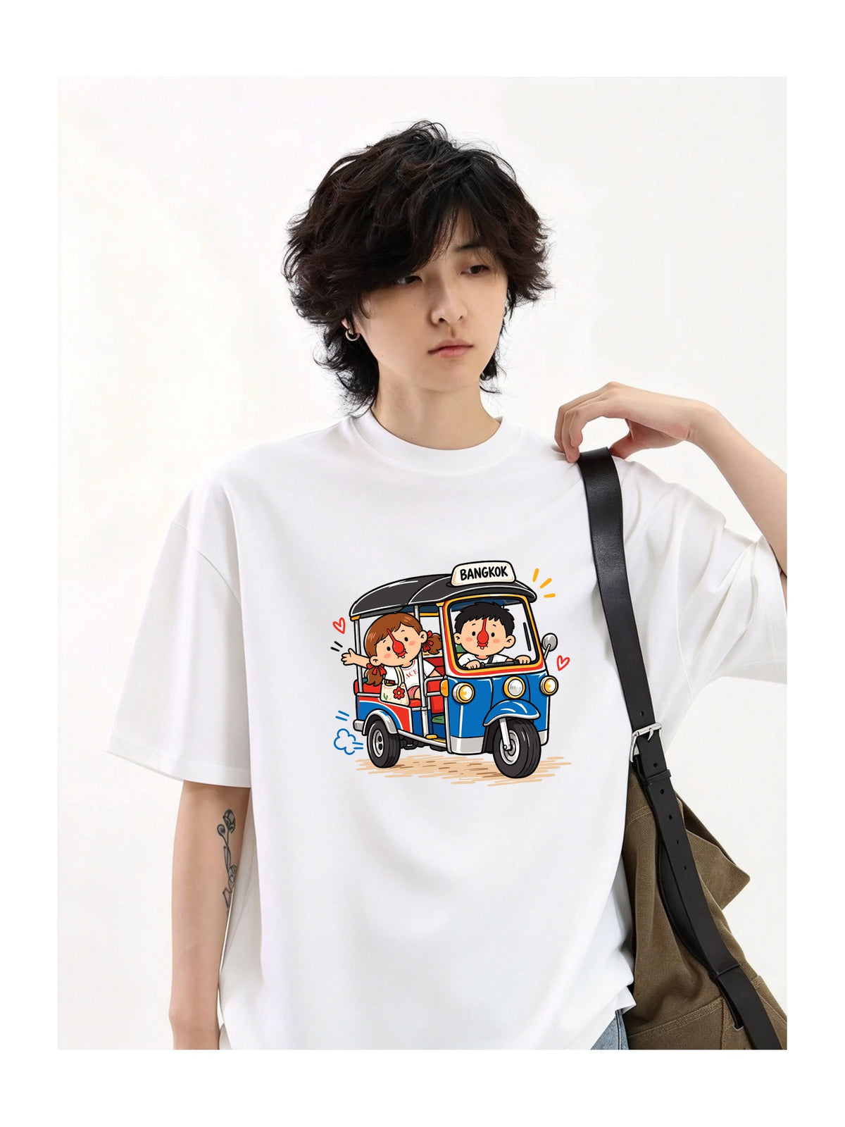 Snack Truck Cartoon Graphic T-Shirt product image