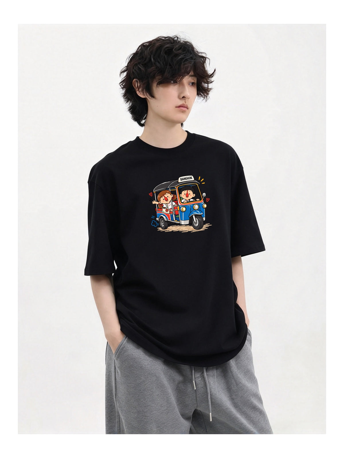 Snack Truck Cartoon Graphic T-Shirt product image