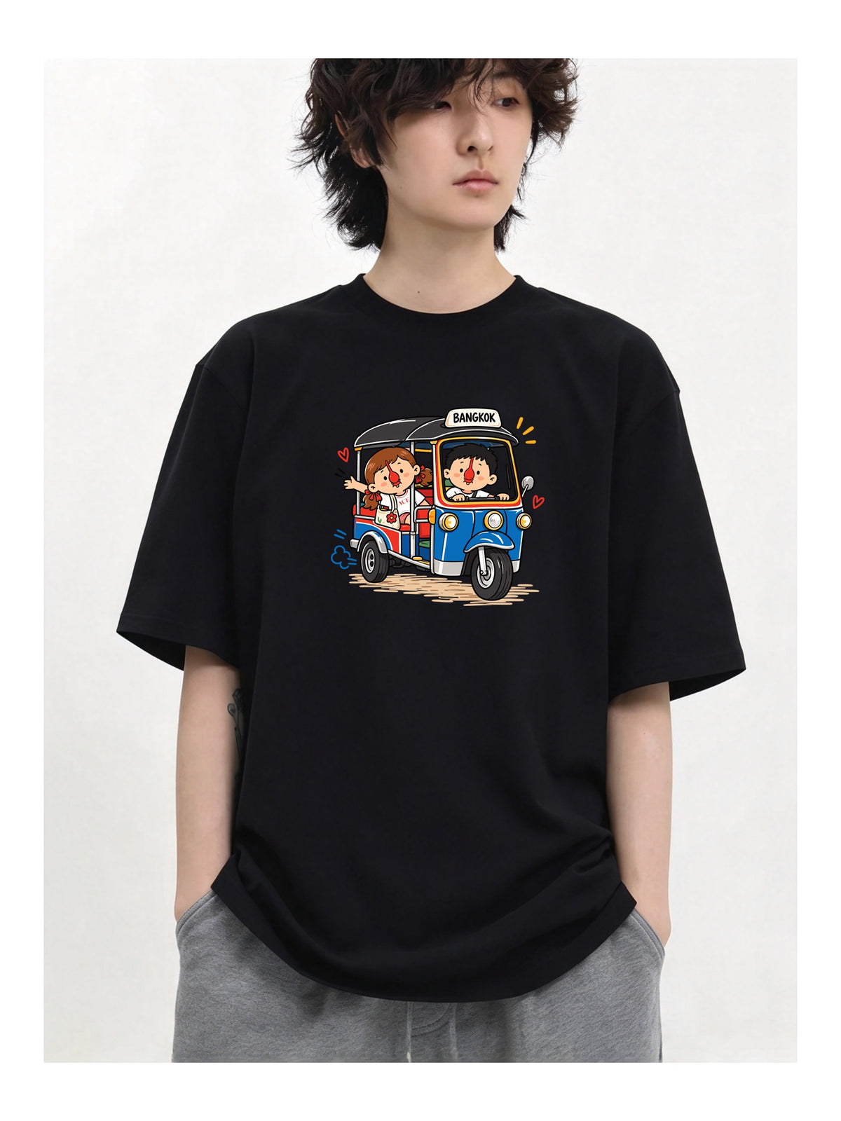 Snack Truck Cartoon Graphic T-Shirt product image
