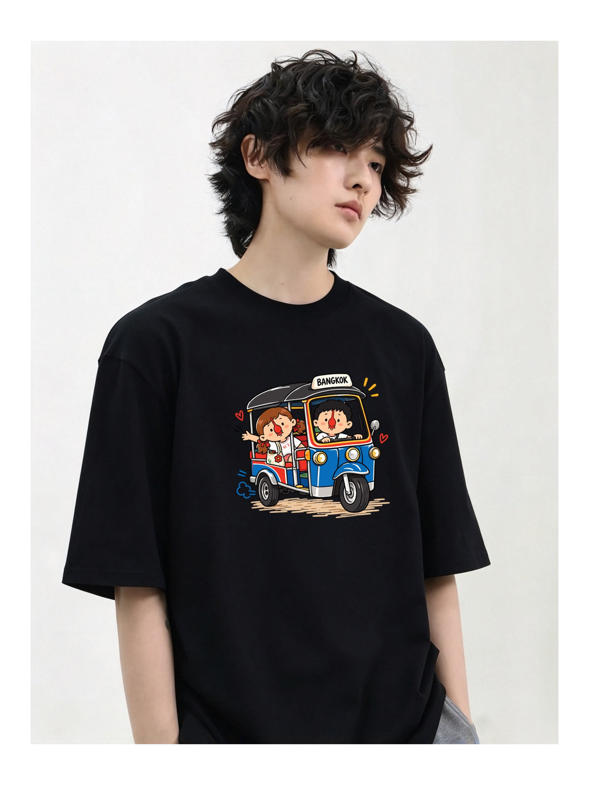 Snack Truck Cartoon Graphic T-Shirt product image