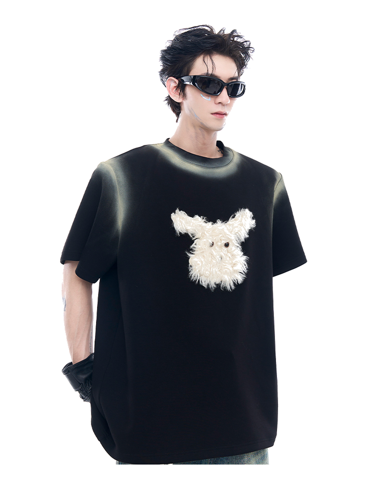 Tie-Dye Puppy Graphic Tee product view 3