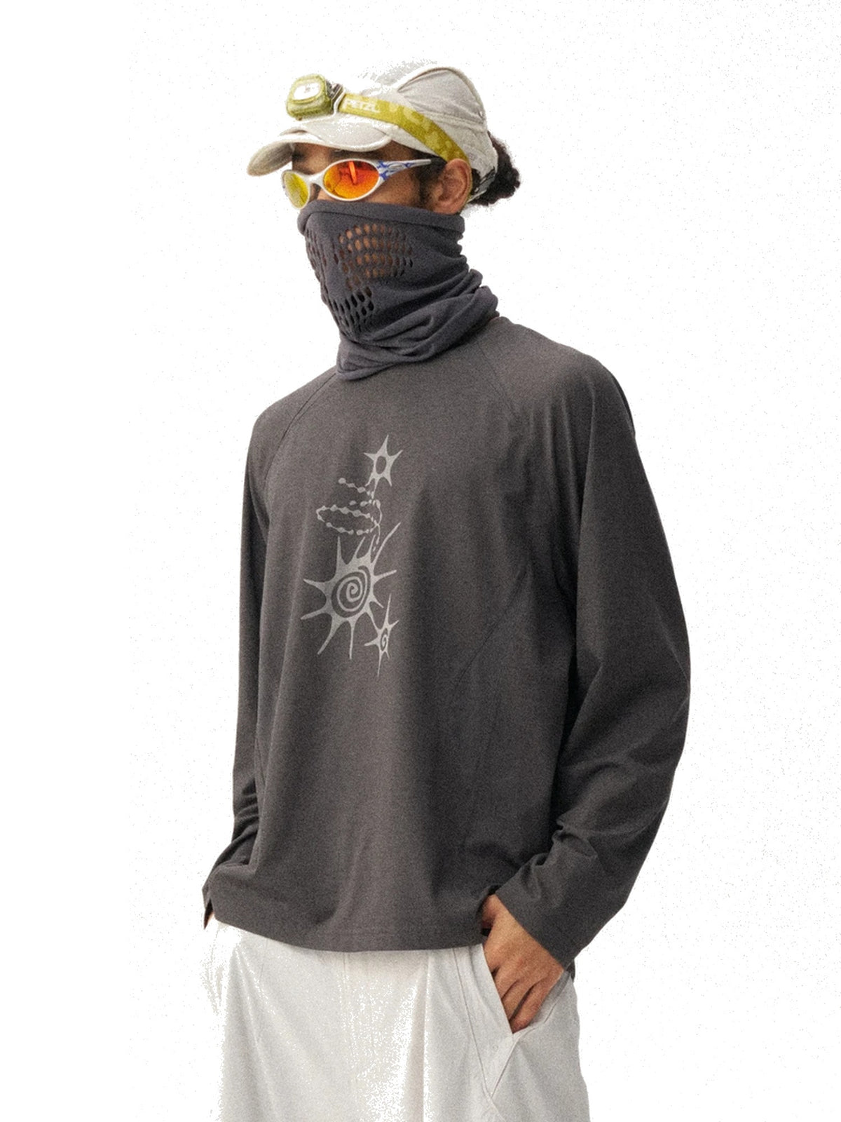Totem Graphic Quick-Dry Long-Sleeve T-Shirt product image