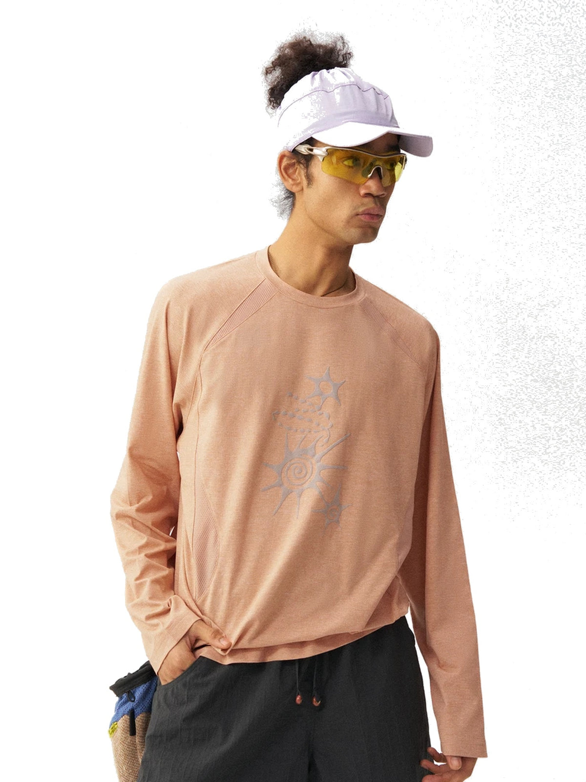 Totem Graphic Quick-Dry Long-Sleeve T-Shirt product image