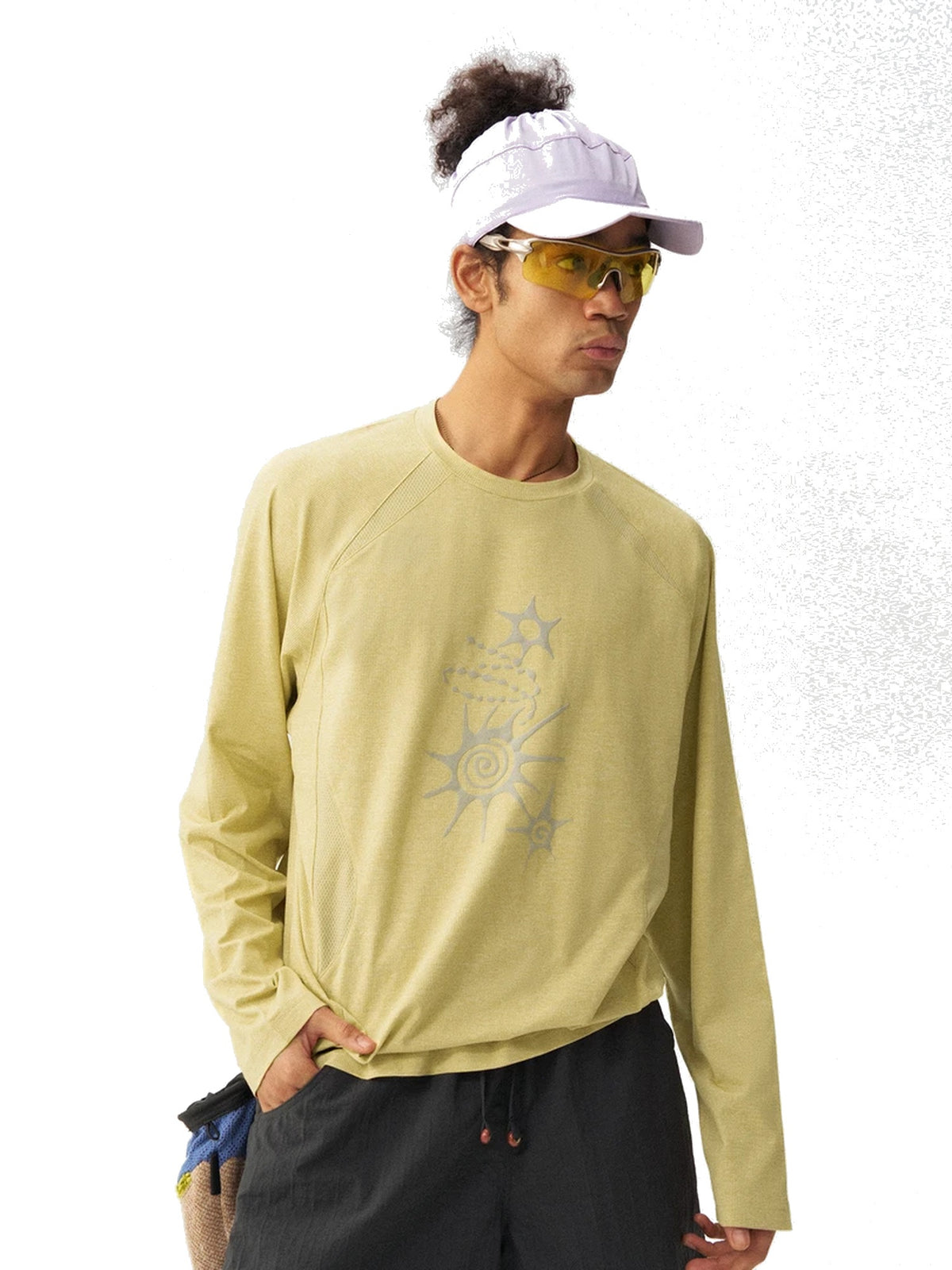 Totem Graphic Quick-Dry Long-Sleeve T-Shirt product image