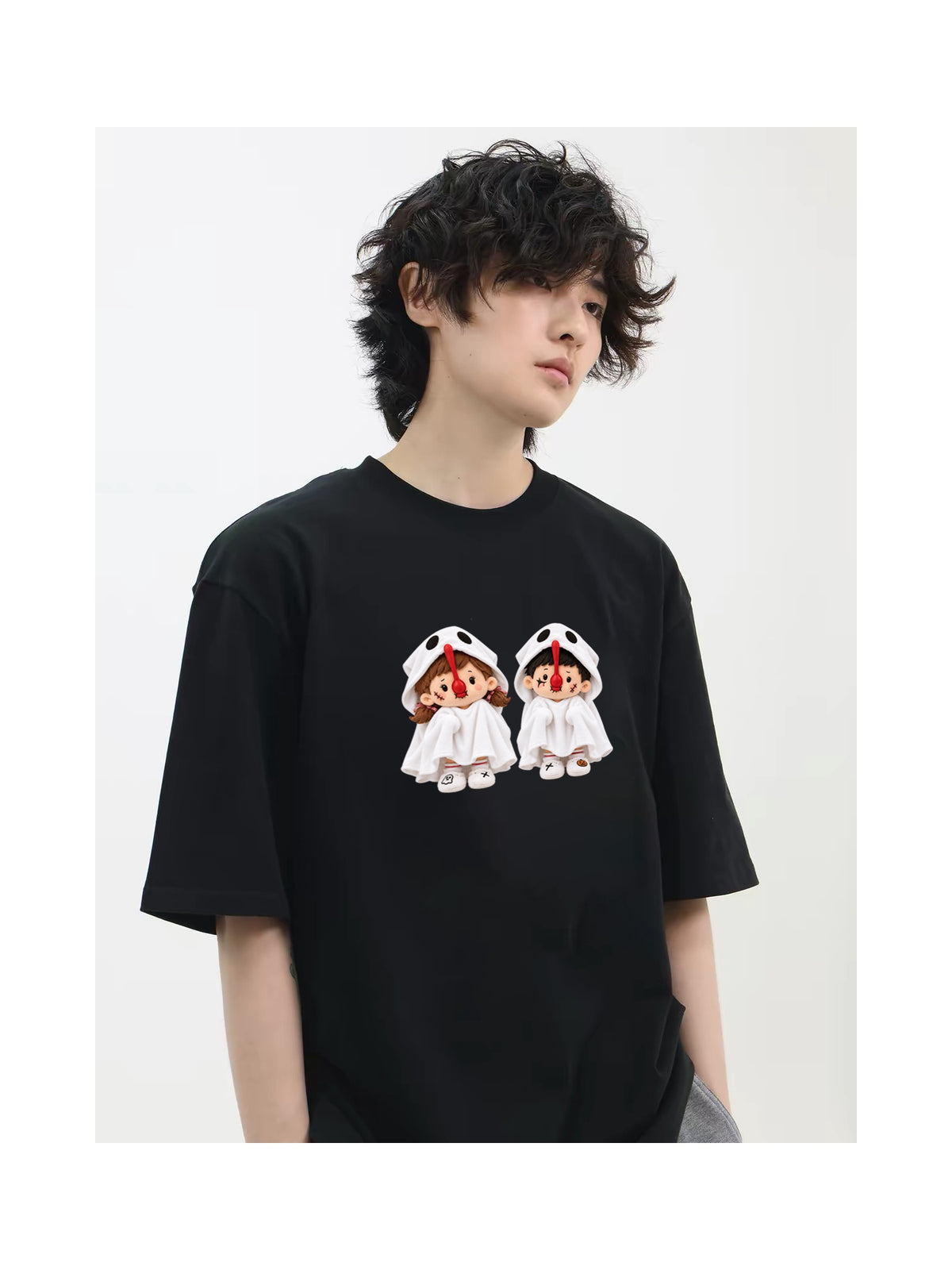 Twin Ghost Graphic T-Shirt product image