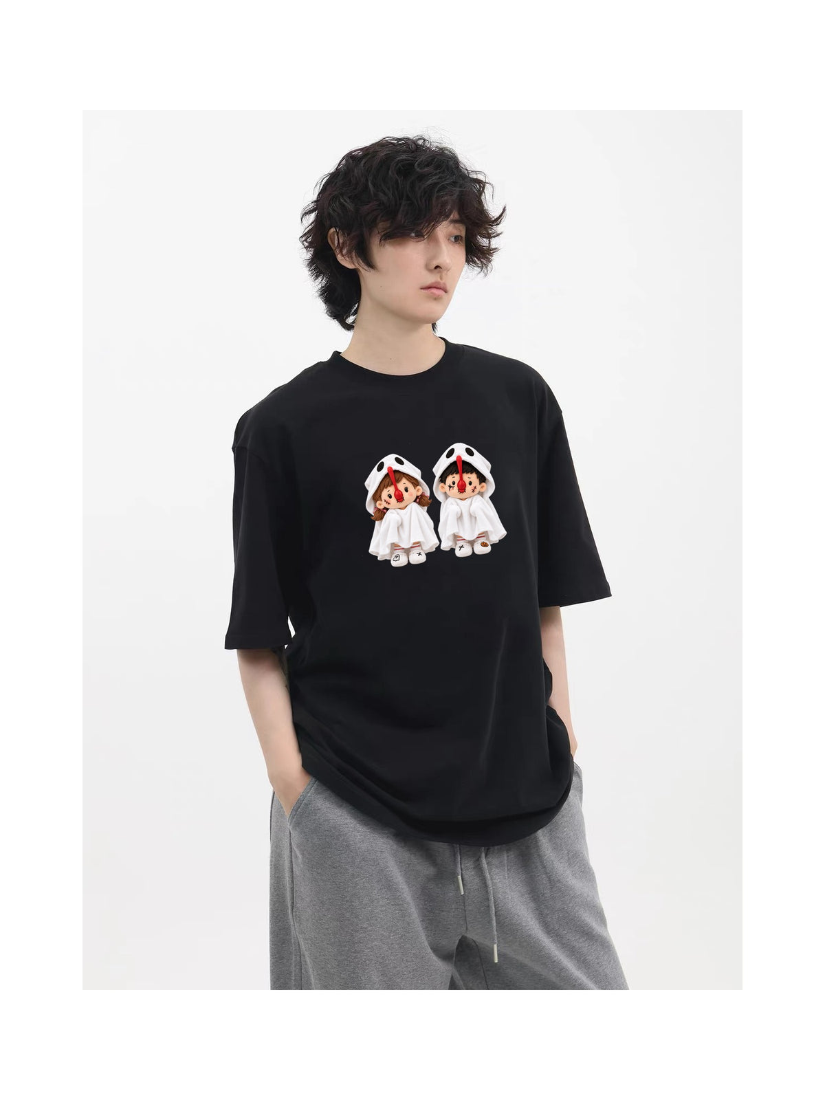 Twin Ghost Graphic T-Shirt product image