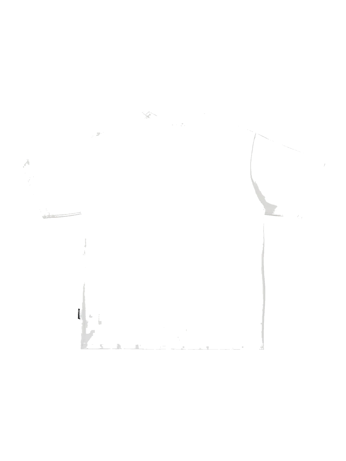 White vintage graphic cotton tee view 2
