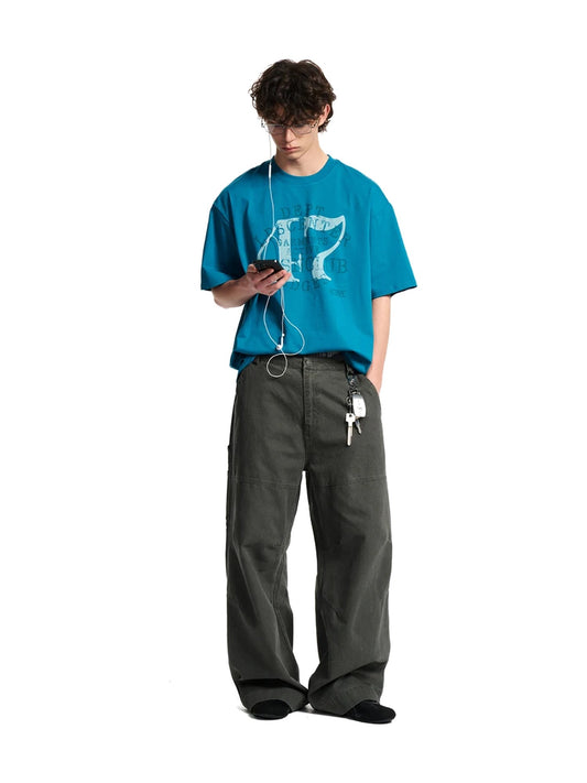 Vintage Washed Graphic Number T-Shirt product image 1