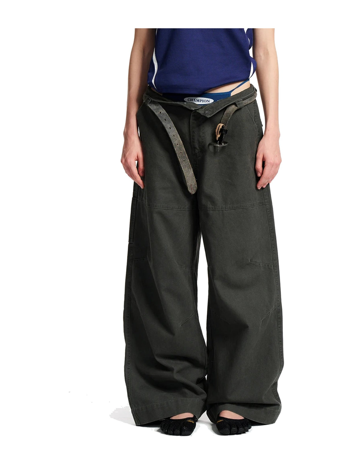 Vintage Wide-Leg Utility Pants product image 1