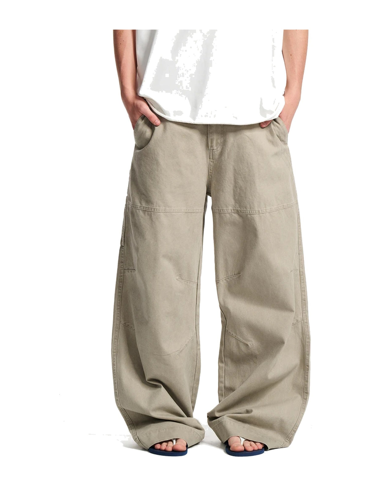 Vintage Wide-Leg Utility Pants product image 3