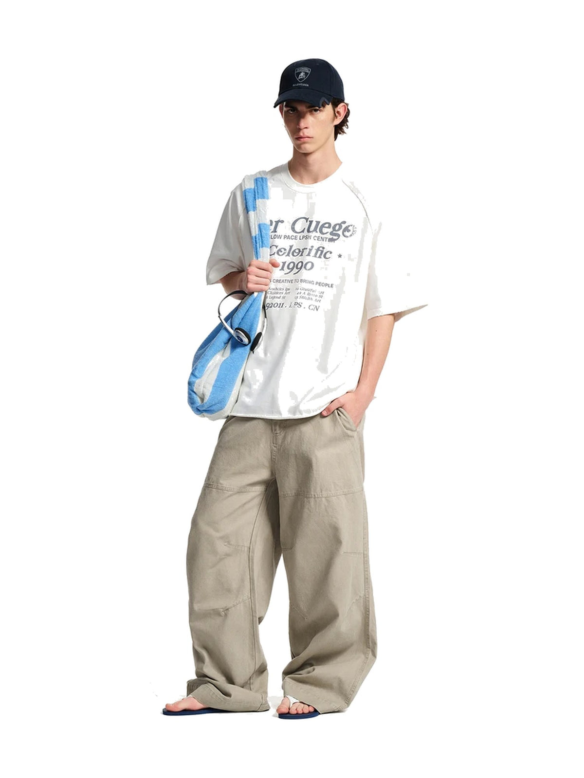 Vintage Wide-Leg Utility Pants product image 4