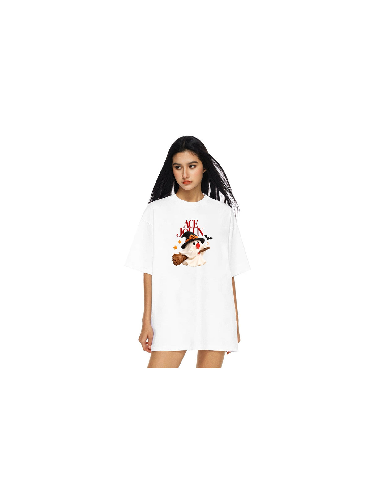 Witch Cat Graphic T-Shirt product image
