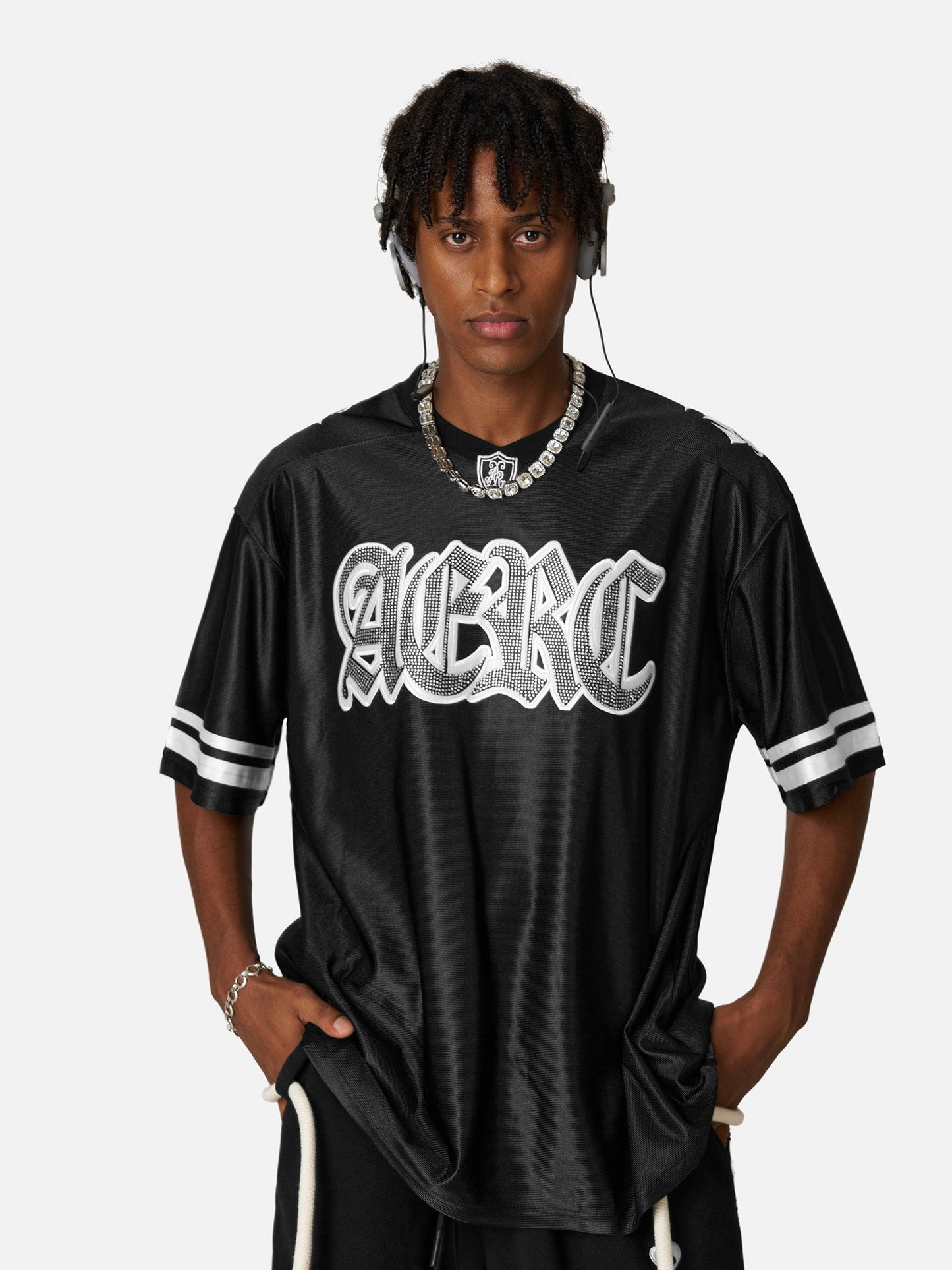 Aelfric Eden Hotfix Strass Fußballtrikot